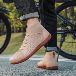 Chaussures plates antidérapantes à talon large et à bout ouvert KS, chaussures décontractées pour le cyclisme, chaussures en filet avec confort doux, pointures 36-46 - Product Image 3