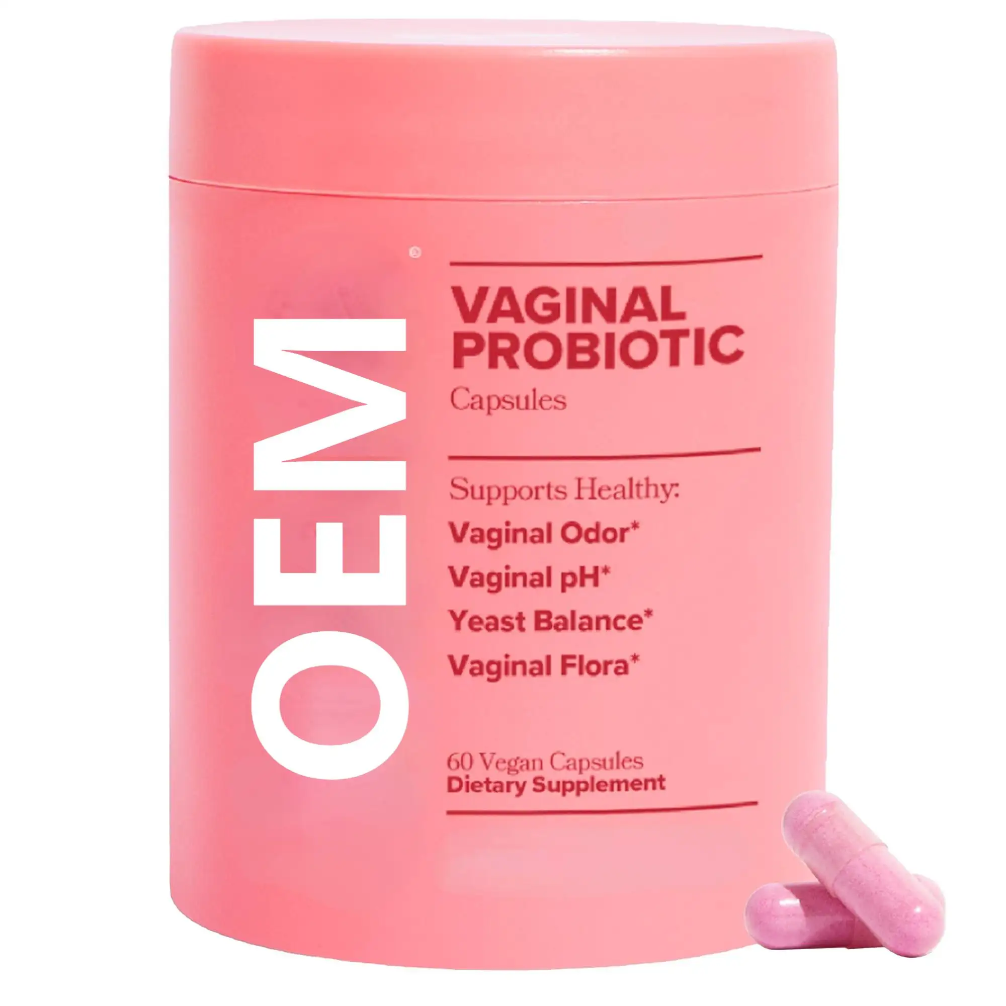 Kapsul probiotik vagina keseimbangan PH dengan prebiotik campuran probiotik wanita bau vagina sehat kapsul probiotik Flora