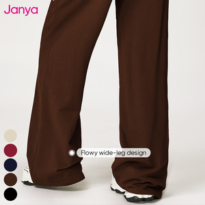 Janya da <span class=keywords><strong>donna</strong></span> <span class=keywords><strong>pantaloni</strong></span> sportivi da jogging Casual elasticizzati <span class=keywords><strong>pantaloni</strong></span> sportivi a vita alta <span class=keywords><strong>con</strong></span> tasche laterali larghi e dritti <span class=keywords><strong>pantaloni</strong></span> della <span class=keywords><strong>tuta</strong></span> - Product Image 5