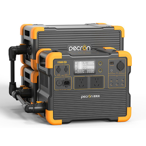 Station d'alimentation Pecron 2000 Watt avec batterie étendue 4,6 kWh 7,6 kWh, batterie de camping pour le camping en plein air - Product Image 1