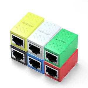Connecteur Réseau <span class=keywords><strong>RJ45</strong></span> en Gros, Coupleur <span class=keywords><strong>RJ45</strong></span> CAT6 8p8c Femelle, Rallonge de Câble Ethernet - Product Image 1