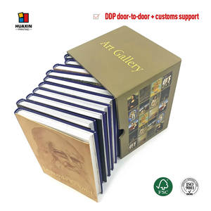 Impresión de Libros de Tapa Dura Personalizados de Alta Calidad con Estilo de Pintura al Óleo, con Estampado en Dorado, Encuadernación Cosida y Caja de Empaque - Product Image 5