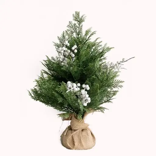 60cm Simulated small trees with spring flavor in the table Mini Christmas Tree