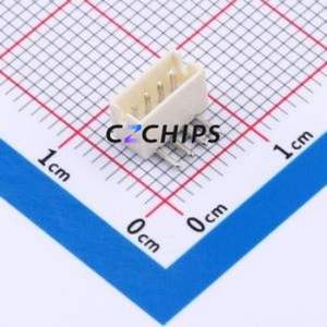 W1501100-4PW2113 Wire-to-Board Pin Header Bent Lead Through Hole,P=1.5mm Connector 1x4P 1.5mm Right Angle Insert ZH - Product Image 1