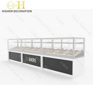 Vitrine de bijouterie personnalisée vitrine de bijouterie <span class=keywords><strong>fine</strong></span> comptoir de bijouterie Design d'intérieur - Product Image 3