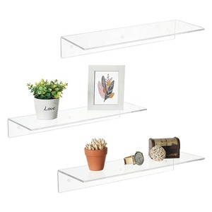 Kệ Trưng Bày Thời Trang Hiện Đại Kệ Nổi Acrylic Trong Suốt Treo Tường - Product Image 3