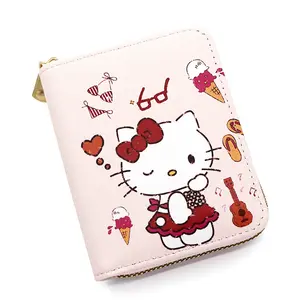 Cartoon Wallet Figures Cosplay Girls Women Purse Card Holder Wallet Toys for Children Gift