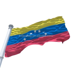 Drapeau national du Venezuela résistant à la décoloration, 100% polyester, drapeau d'extérieur - Product Image 1