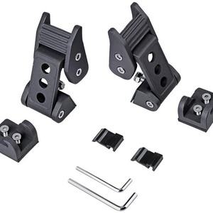 Cerradura de Capó para Jeep, de Aluminio, Vertical, Tipo Billet, Negra, para Mejora o Reequipamiento - Product Image 4