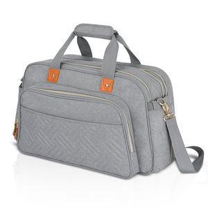 Portable pliant Polyester moustiquaire berceau multifonctionnel grande capacité mère-bébé sac à couches bandoulière pour la maternité - Product Image 5