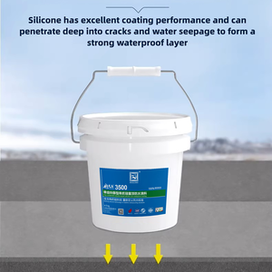 Pintura Impermeabilizante Líquida de Silicona Ecológica Moderna <span class=keywords><strong>para</strong></span> Paredes y Azulejos, Revestimiento Impermeable Invisible, <span class=keywords><strong>Membrana</strong></span> Premium - Product Image 1