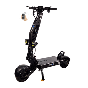 Scooter électrique personnalisé Geofought R7 60V 72V à double moteur, pneus tout-terrain de 11 pouces, 30-40AH, autonomie de 60-120 km, avec siège pour adultes - Product Image 1