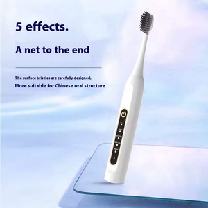Cepillo de Dientes Eléctrico Sónico para Adultos, Recargable Tipo-C, Resistente al Agua IPX7, Cerdas Suaves, Limpieza Profunda, Vibración de 10000 rpm - Product Image 6