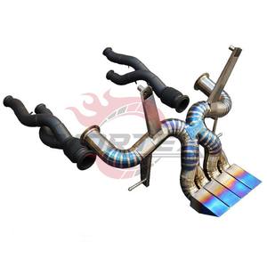 ท่อไอเสีย Vortex Titanium Catback พร้อมท่อดาวน์ไปป์เคลือบเซรามิกสำหรับรถยนต์ Lamborghini Aventador LP700-4 6.5L V12 ปี 2011-2016 - Product Image 1