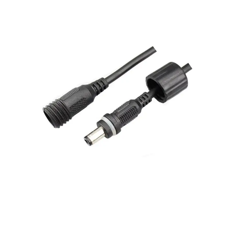 Hohe Qualität Männlichen zu weiblichen 5,5 MM * 2,1 MM wasserdichte DC power Verlängerung kabel