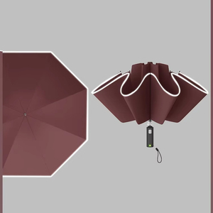 Mini parapluie de voyage moderne pour femmes, ultraléger, pliable, anti-UV, compact et portable - Product Image 2
