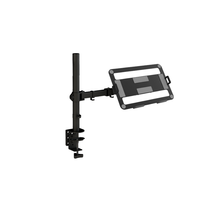Support d'écran d'ordinateur portable de haute qualité de 13 à 27 pouces, bras double pour moniteur de bureau, réglable à 360 degrés, inclinaison à 45 degrés, support de montage noir en stock