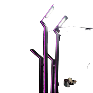 Lámpara Solar de Aleación de Aluminio con Fuente de Luz LED de 400W y Control Remoto para Iluminación de Jardín y Paisaje - Product Image 1