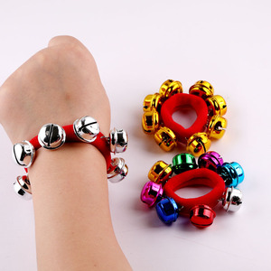Colorful Bell Bracelets For Kids Dance Performance Accessories Zinc Alloy DIY Jewelry Supplies Yiwu Origin - Product Image 2
