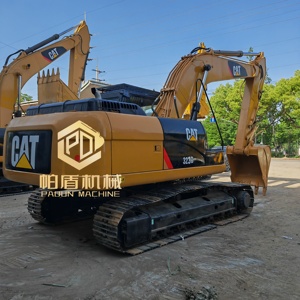 รถขุด CAT 323d มือสองคุณภาพสูง น้ำหนัก 23 ตัน ระบบไฮดรอลิก เครื่องจักรเคลื่อนย้ายดินแบบตีนตะขาบ สภาพดี - Product Image 4