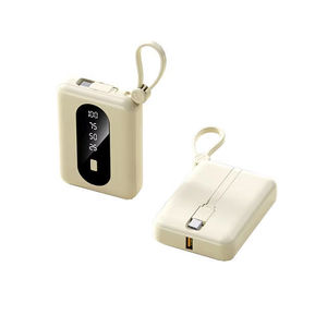 พาวเวอร์แบงค์พกพาใหม่ล่าสุด ความจุ 10000mAh จอ LED แสดงผล ชาร์จเร็ว 10W ช่องเสียบ USB ช่องเสียบ Type-C สายในตัว สำหรับโทรศัพท์ - Product Image 4