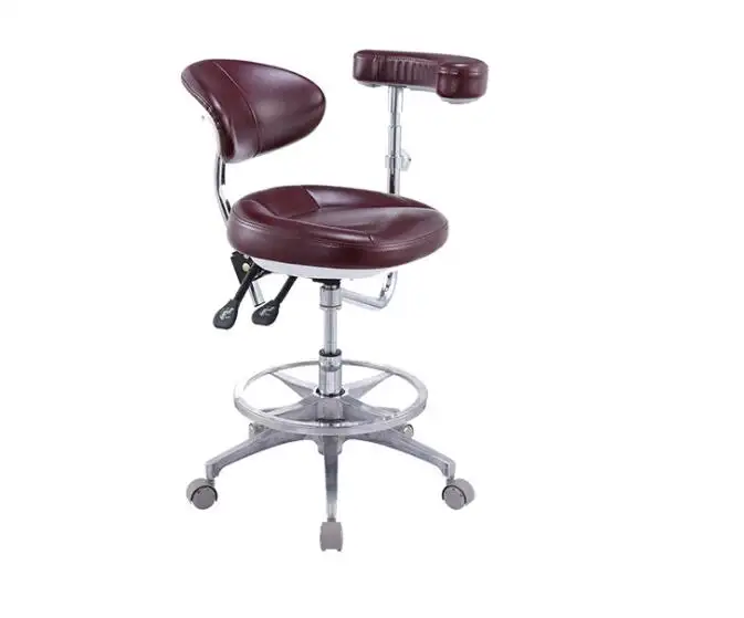 Hot Sale Price Height Adjustable Medical Dental Lab Doctor Chair With Armrest