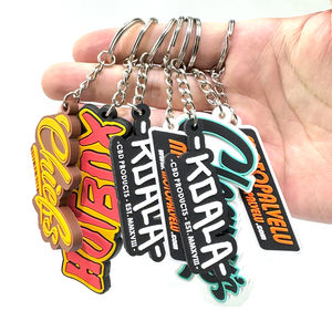 Llaveros Personalizados de PVC/Silicona/Goma Suave, 2D/3D, Impermeables, Ligeros, con Logotipo Personalizado, Tamaño Personalizado y Diseño de Ilustraciones Gratuito - Product Image 2