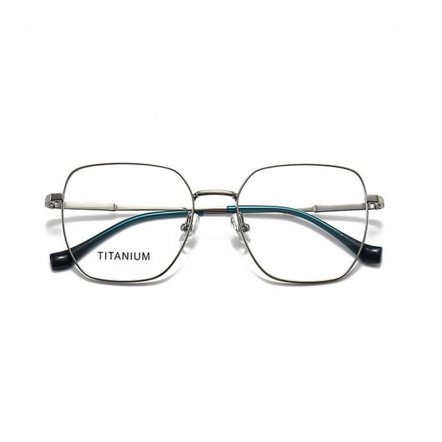 Model 1051 Pure Titanium Optical Frame Metal Eyeglasses for Frame Custom logo Frame Ready Stock Glasses Luxury Eyewear