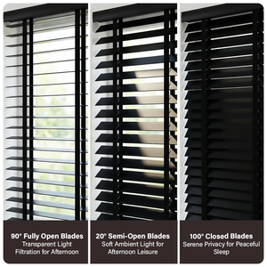 <span class=keywords><strong>Persianas</strong></span> Venecianas <span class=keywords><strong>de</strong></span> Madera al por Mayor, Automáticas, <span class=keywords><strong>de</strong></span> Madera Sintética Gruesa, <span class=keywords><strong>Persianas</strong></span> Enrollables Horizontales con Sistema Eléctrico Integrado para Hoteles, Sin Cuerda - Product Image 6