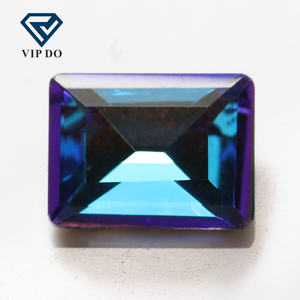 Point Back Cristal Pierres De <span class=keywords><strong>Verre</strong></span> Baguette Étape Cut MK Fluorescent Série Strass Artisanat Diy Point Retour Pierres Lâche Strass - Product Image 5