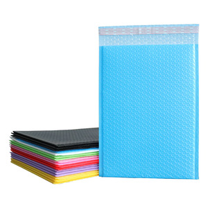 Sacs à bulles en film co-extrudé orange, enveloppes d'expédition épaissies antichoc, taille personnalisable pour l'emballage de vêtements - Product Image 4
