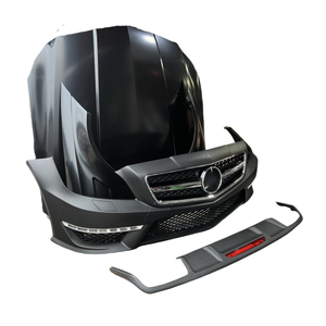 Kit carrosserie AMG CLS63 amélioré pour <span class=keywords><strong>Mercedes</strong></span>-Benz <span class=keywords><strong>GLS</strong></span> W218, comprenant calandre, feux stop, pare-chocs et panneau avant. - Product Image 4