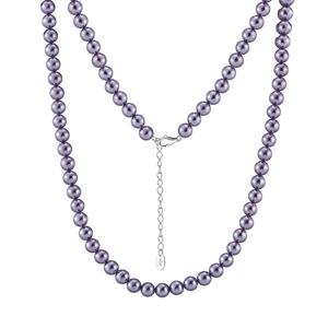 Cuentas Redondas de Perla Natural Gris Rinntin PSN04, Cuentas de Piedras Preciosas de Perla Gris de 6 mm, Collar de Perlas de Concha al por Mayor - Product Image 1