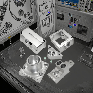 Tùy chỉnh <span class=keywords><strong>CNC</strong></span> chính xác nhanh chóng prototyping khoan dịch vụ phi tiêu chuẩn thành phần cơ khí nhôm phần cứng phần - Product Image 5