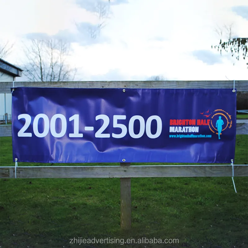 Outdoor Vinyl Reclame Onroerend Goed Banners Waterdicht Voor Ehxibition Display Banner