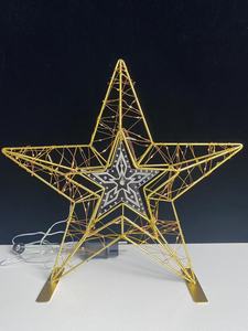 Battery Powered ấm trắng LED giáng sinh vườn đèn với điều khiển bằng giọng nói IP44 không thấm nước chùm 360 góc Sao Đèn trang trí - Product Image 3