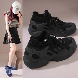 Chaussures de <span class=keywords><strong>tennis</strong></span> de marque pour femmes, style habillé Jane, à talon bas, simples, à plateforme, décontractées - Product Image 6
