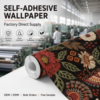 Papier peint autocollant Leathaire, papier peint mural auto-adhésif pour la décoration de la chambre, imperméable