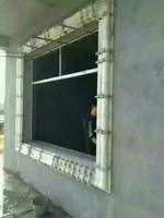 Coffrage durable en ciment pour encadrements de fenêtres, ornement de façade de maison et villa, moules de décoration murale extérieure