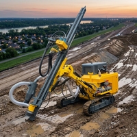 Foreuse de fond de puits Blurbly BL835B avec système de dépoussiérage intégré pour le forage de trous de dynamitage et le forage de roche dans l'exploitation minière aurifère et la dynamitage des carrières