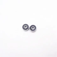 Roulements à billes miniatures à gorge profonde en acier chromé 624 2RS 4*13*5mm