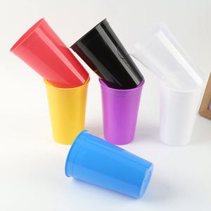 Gobelets en plastique jetables personnalisés simples et lisses de 22 oz à prix promotionnel - Product Image 5