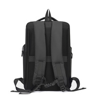 Sac à dos d'affaires urbain pour homme, sac à dos pour ordinateur de grande capacité avec logo, sac à dos noir