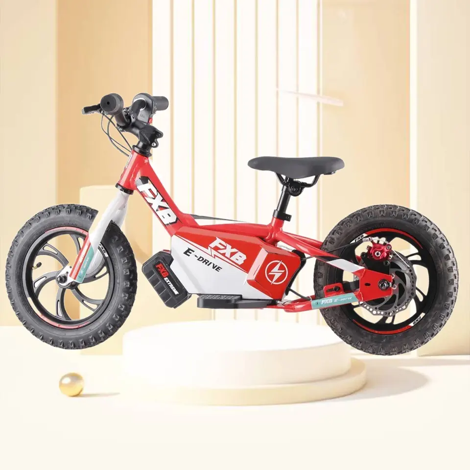 Electric 36V 5AH bike no pedal 12 inch ride on electric cycle for 3-8 years old children bicycle kids balance