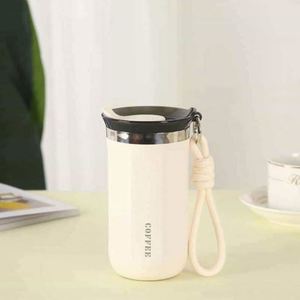 Bouteille d'eau isotherme en acier inoxydable avec gobelet portable pour étudiants - Product Image 4