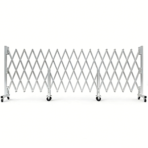 Porte de garage <span class=keywords><strong>accordéon</strong></span> en <span class=keywords><strong>métal</strong></span> d'extérieur, portails extensibles rétractables - Product Image 1