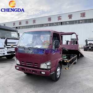 Camion barrière à fond plat ISUZU Prix bon marché Camions de sauvetage Dépanneuse de véhicules - Product Image 5