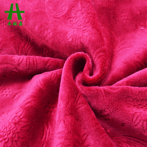 Vải Mulinsen Bán Chạy Emboss <span class=keywords><strong>Plain</strong></span> Dye Double Side Vải Siêu Mềm - Product Image 5