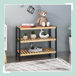 Many Colours Sizes 3 Tier Bamboo <b>Shoe</b> Rack Stack Factory Wholesale Price Affordable Household <b>Shoe</b> Racks Stands Storage Shelves - Product Image 4