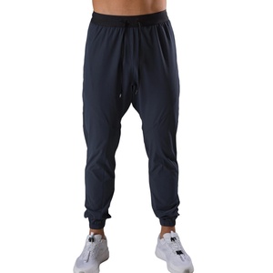 Pantalons de sport classiques en laine pour hommes en gros, pantalons de survêtement à jambe droite, randonnée, décontractés, taille mi-haute, logo OEM, design de marque, nylon/coton - Product Image 1